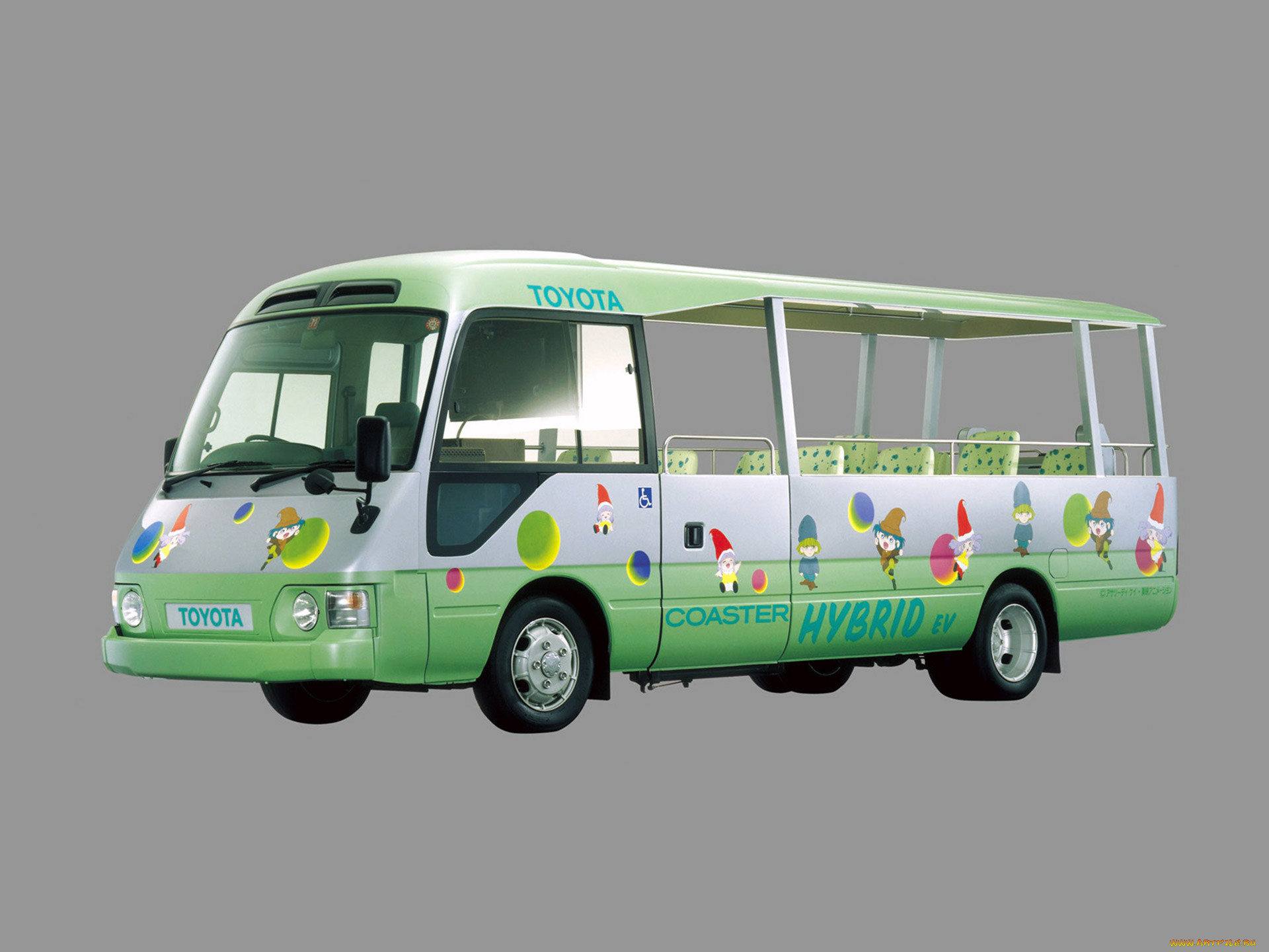 toyota coaster concept 2000, , toyota, 2000, concept, coaster